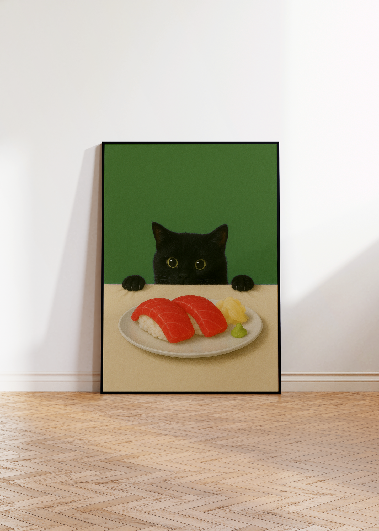 Beware of Cat Print