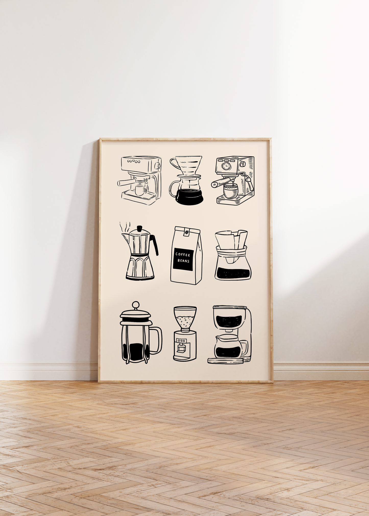 Coffee Assortment Print