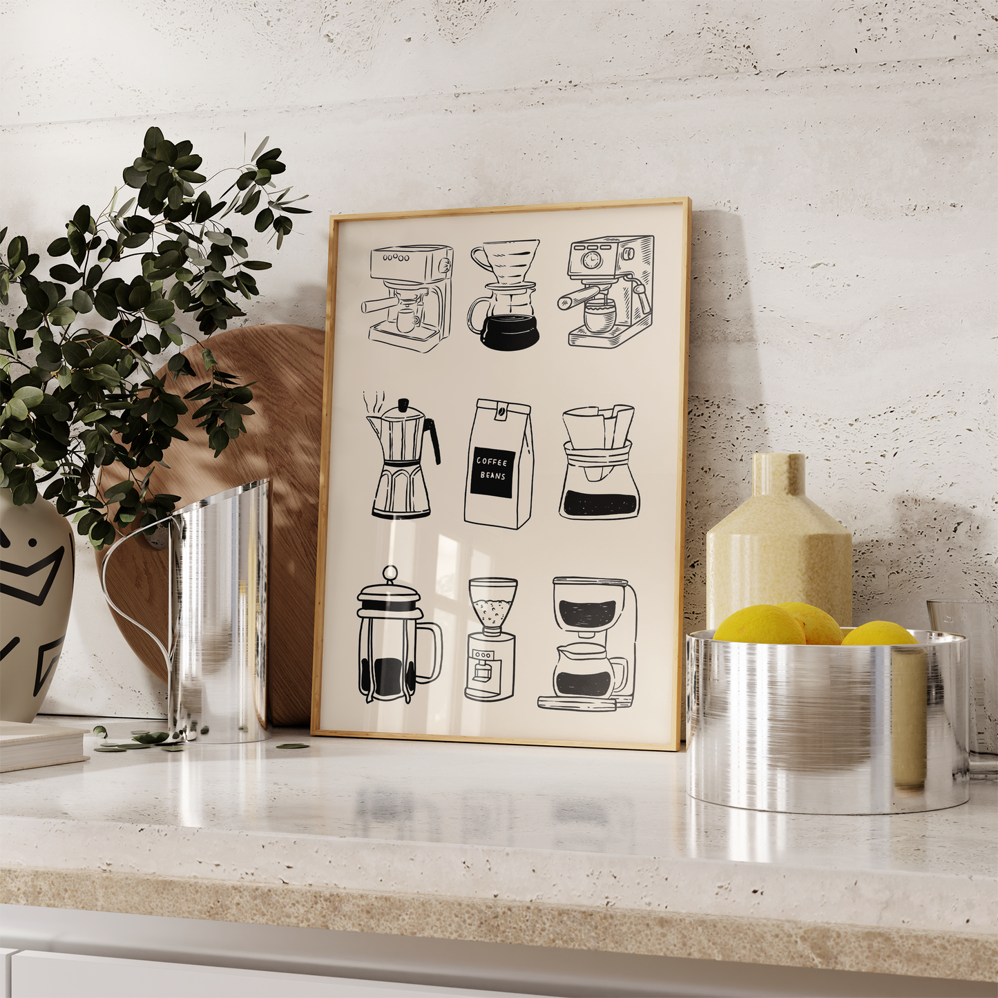 Coffee Assortment Print