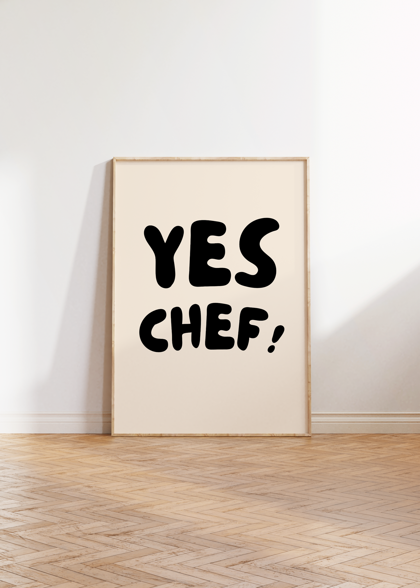 Yes Chef Print