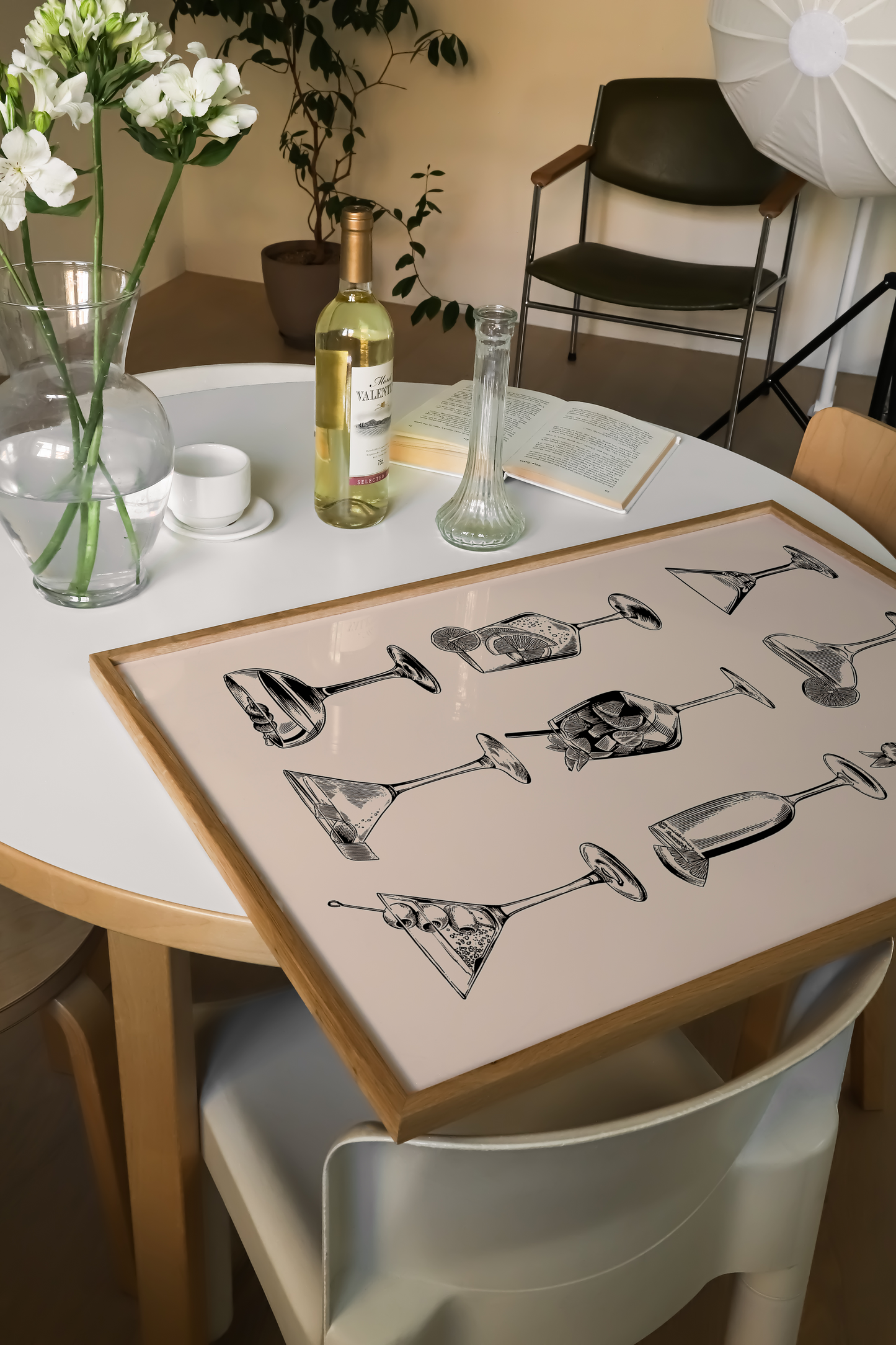 Cocktail Glass Print