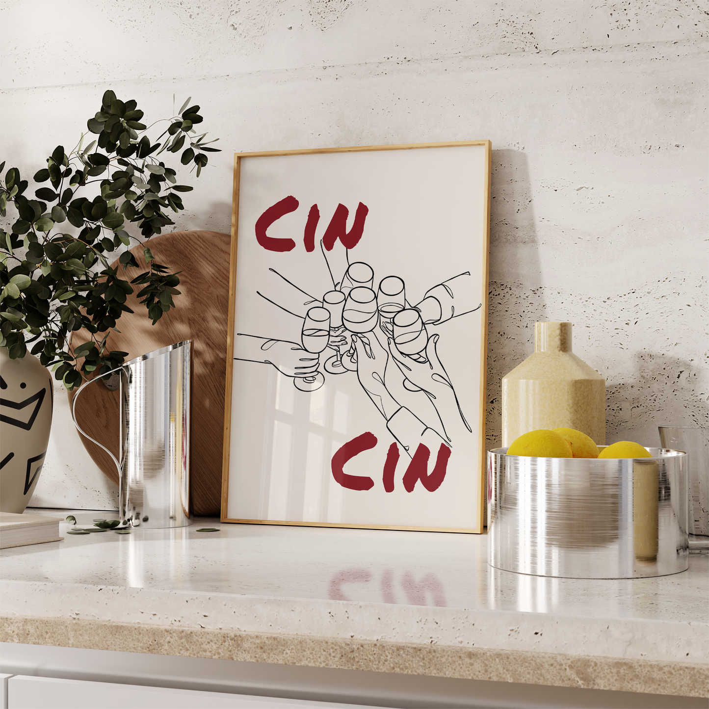 Cin Cin Print