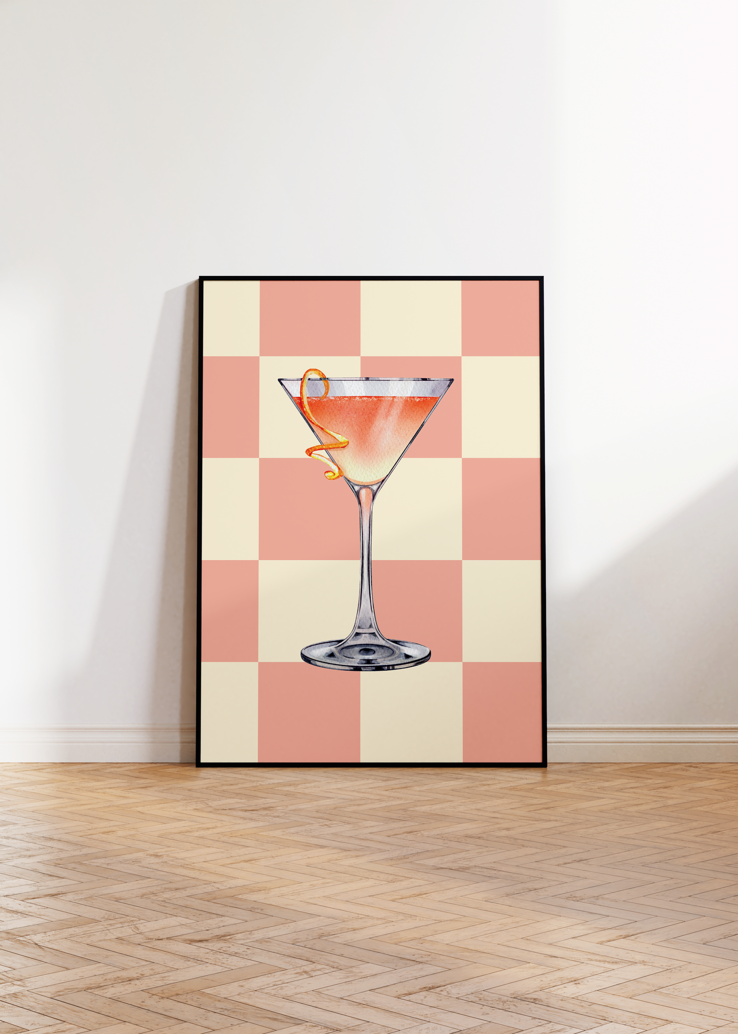 Cosmo Checkered Print