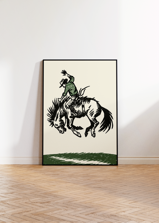 Cowboy IV Print
