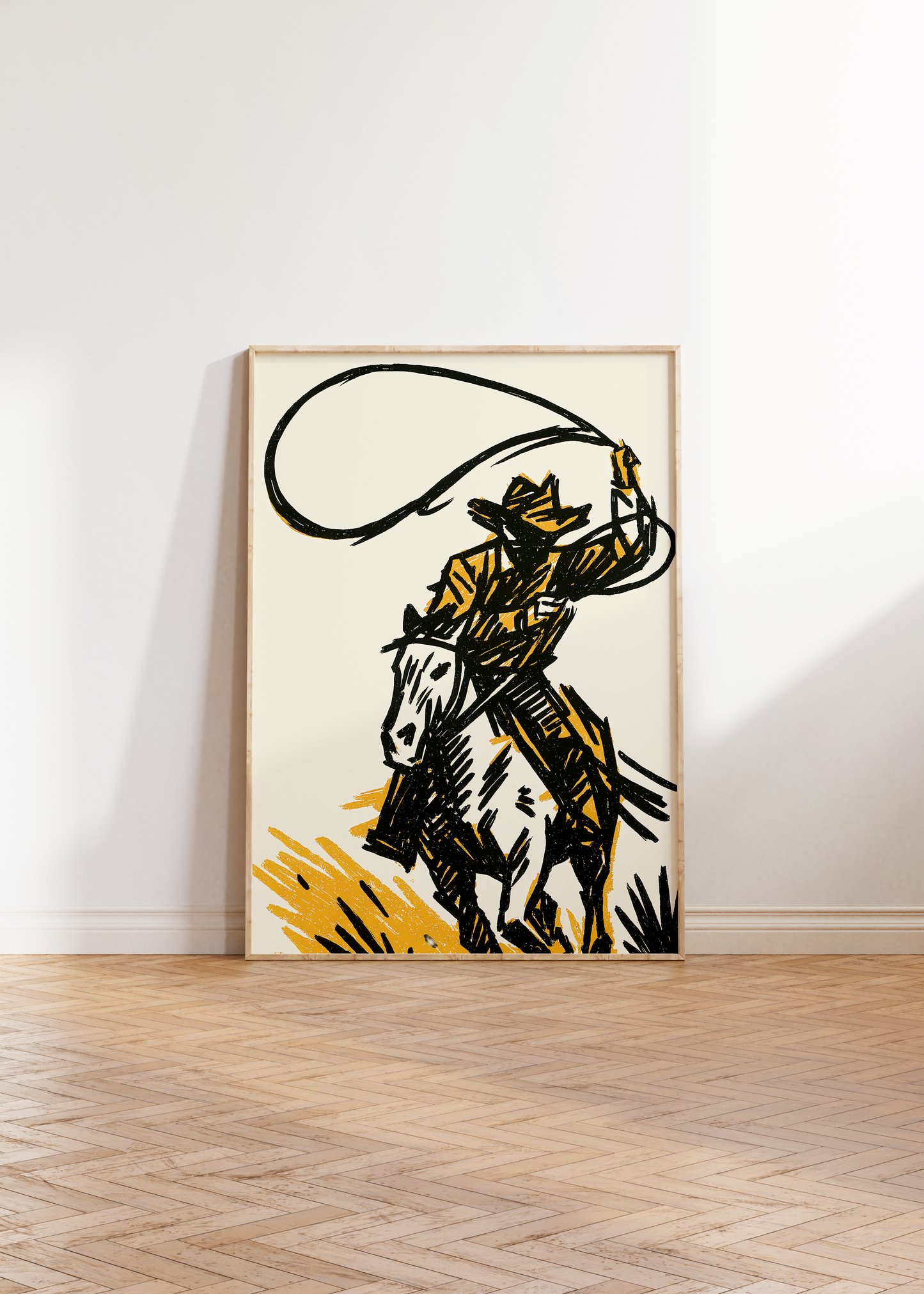 Cowboy V Print