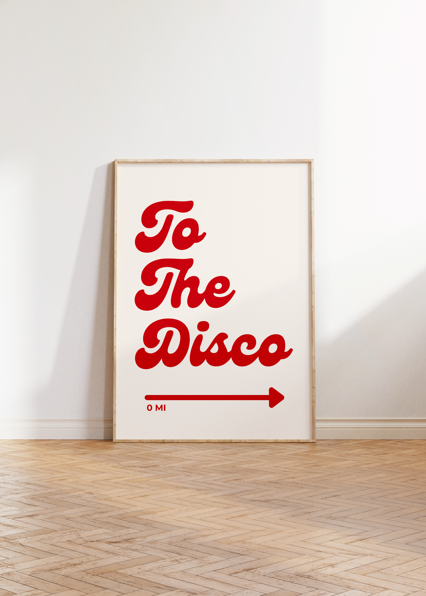 To The Disco Print