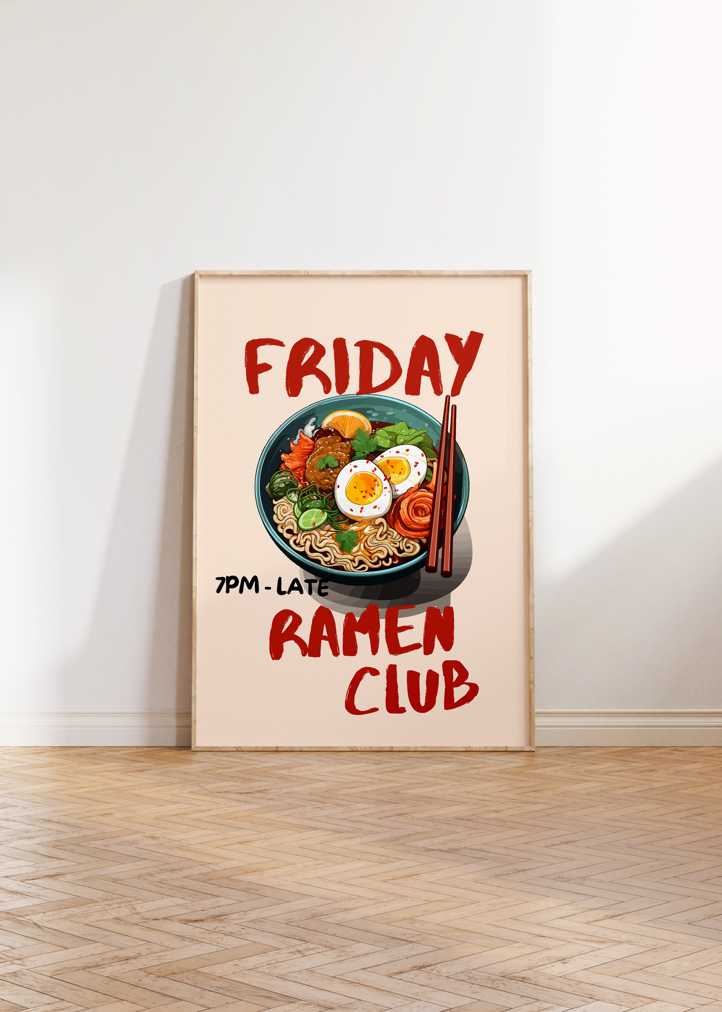 Ramen Club Print