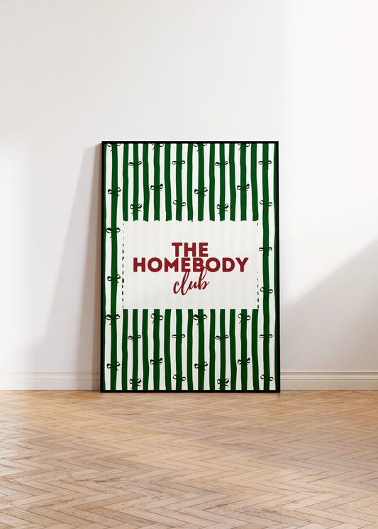 Homebody Postcard Print