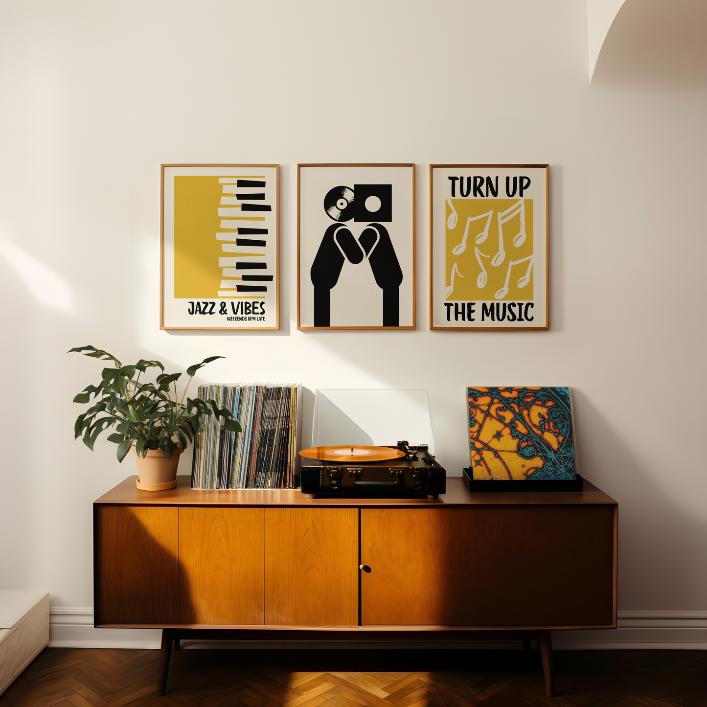 Turn Up The Music Print