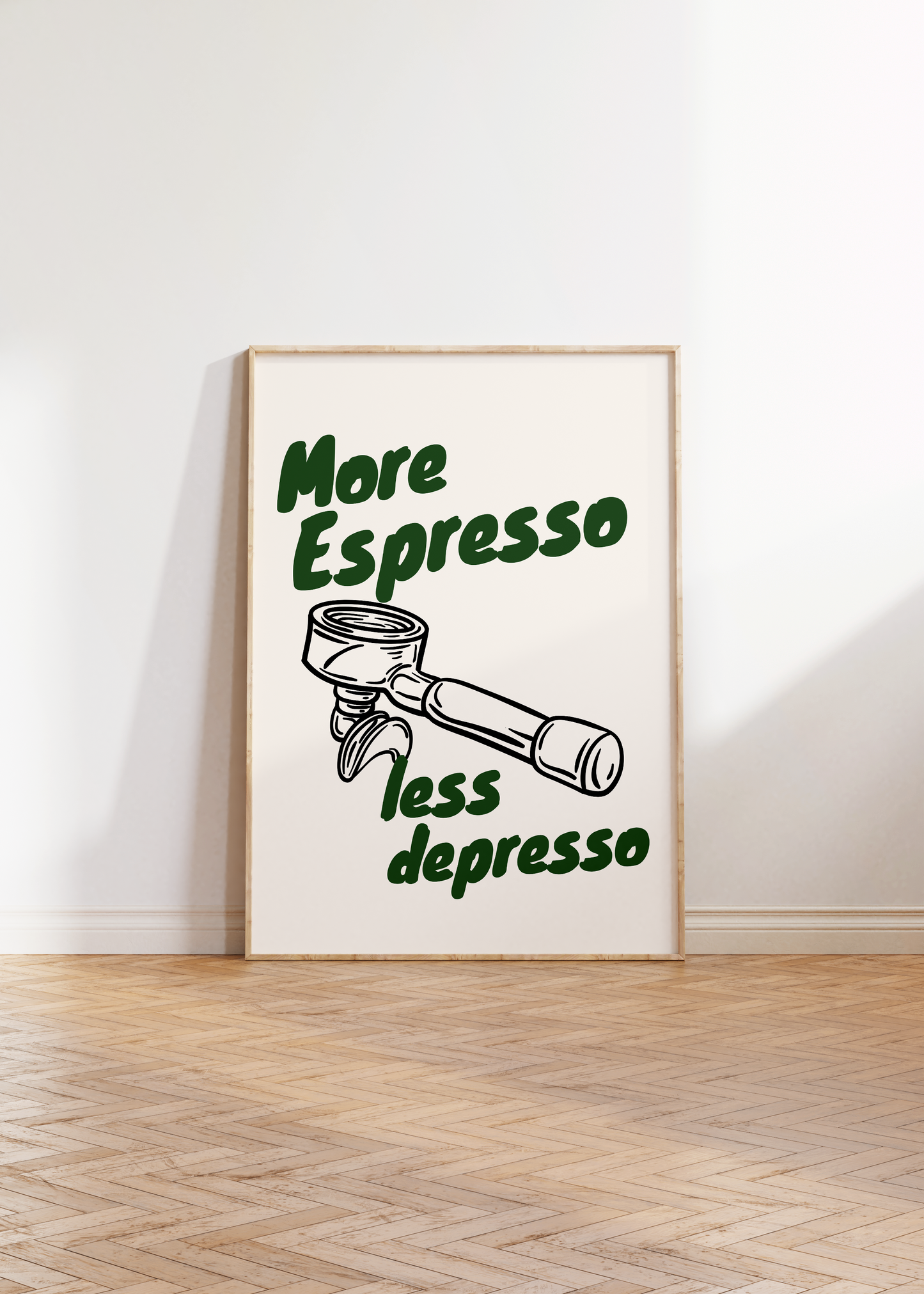More Espresso Print