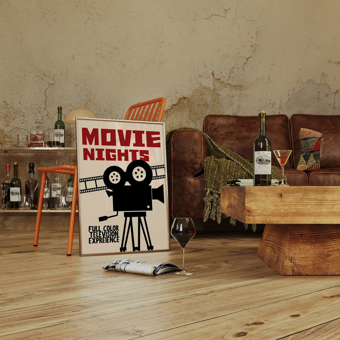 Movie Night Print