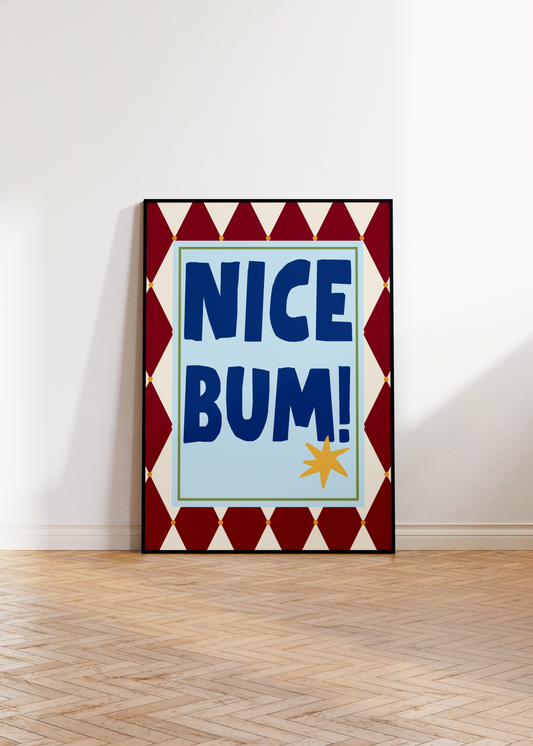 Nice Bum Print