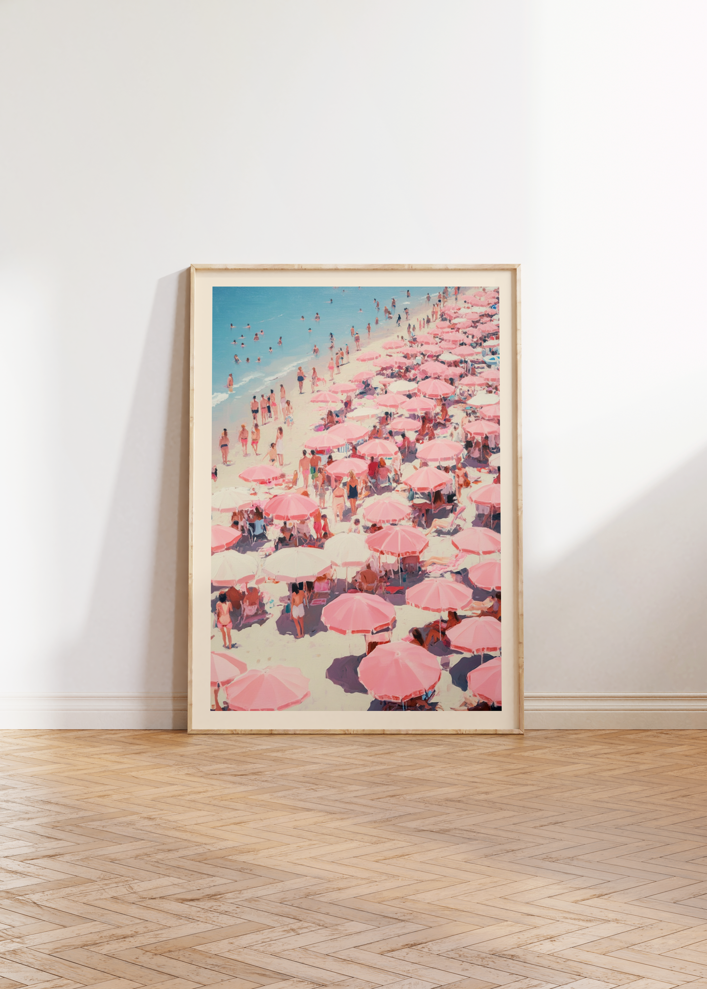 Pink Beach Print