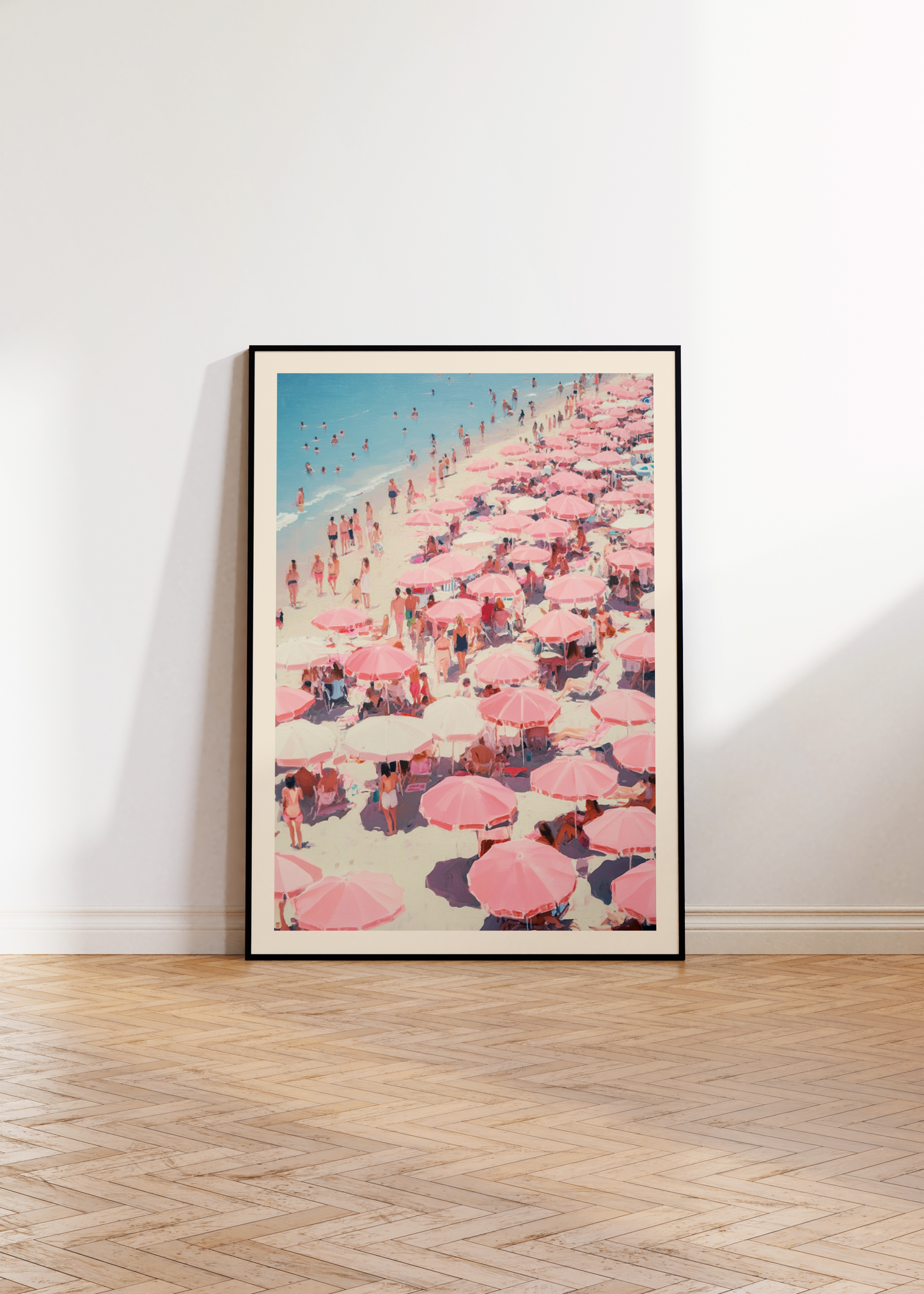 Pink Beach Print