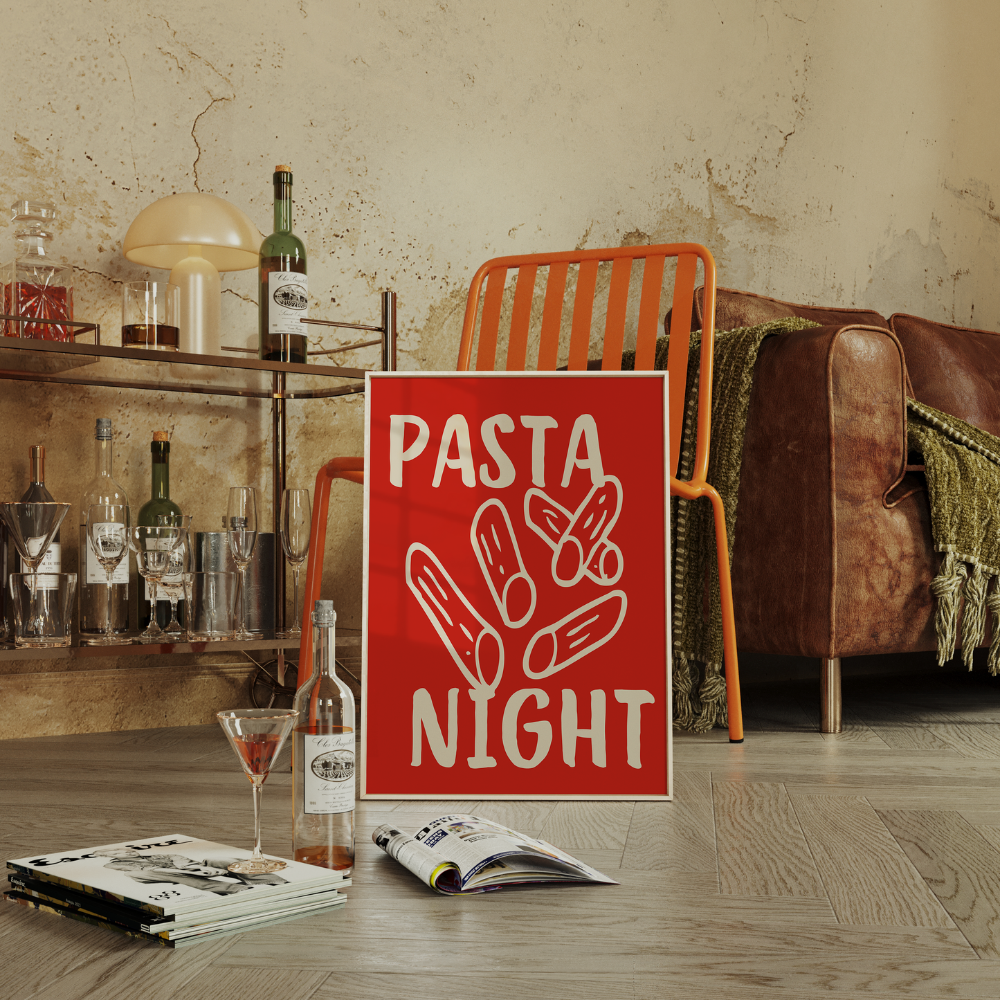 Pasta Night Print