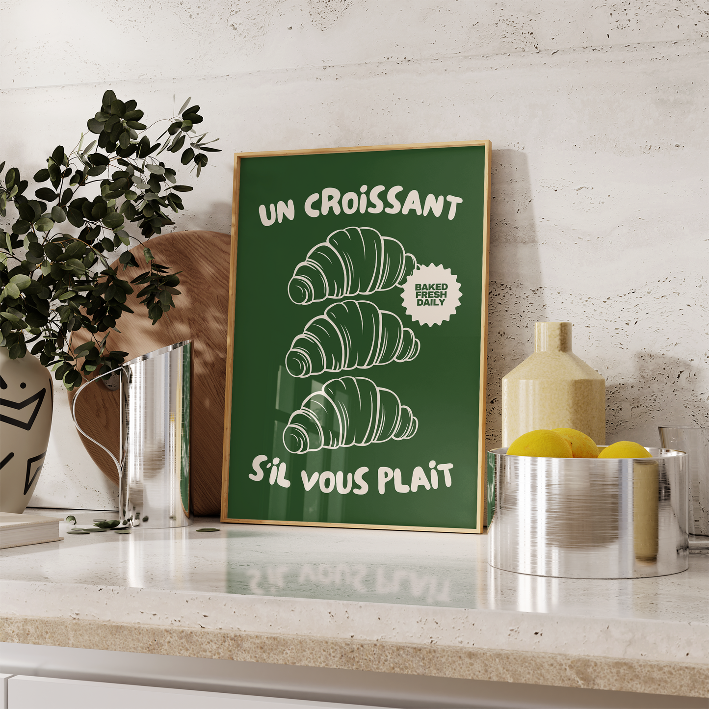 Croissant Print