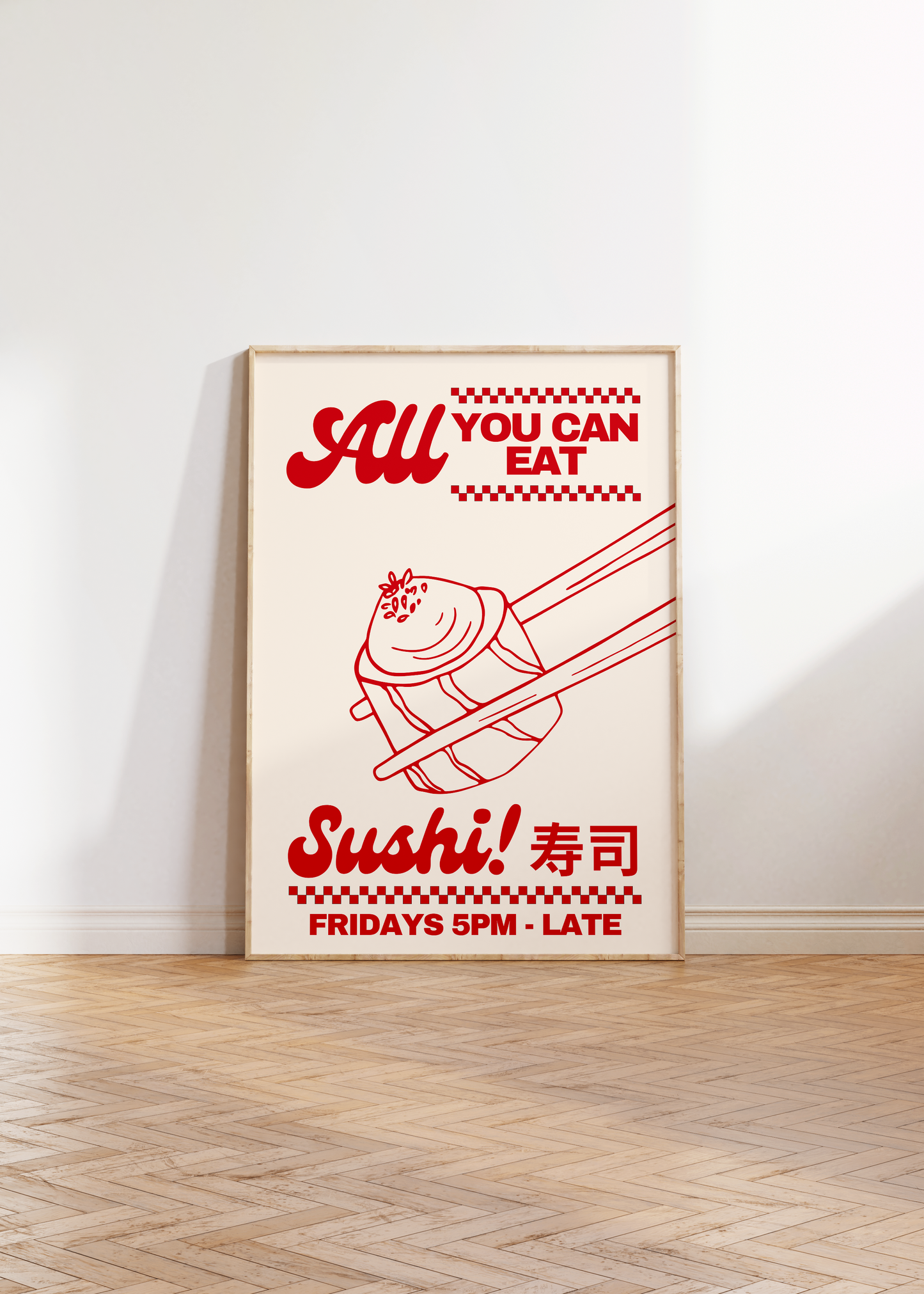 Sushi Print