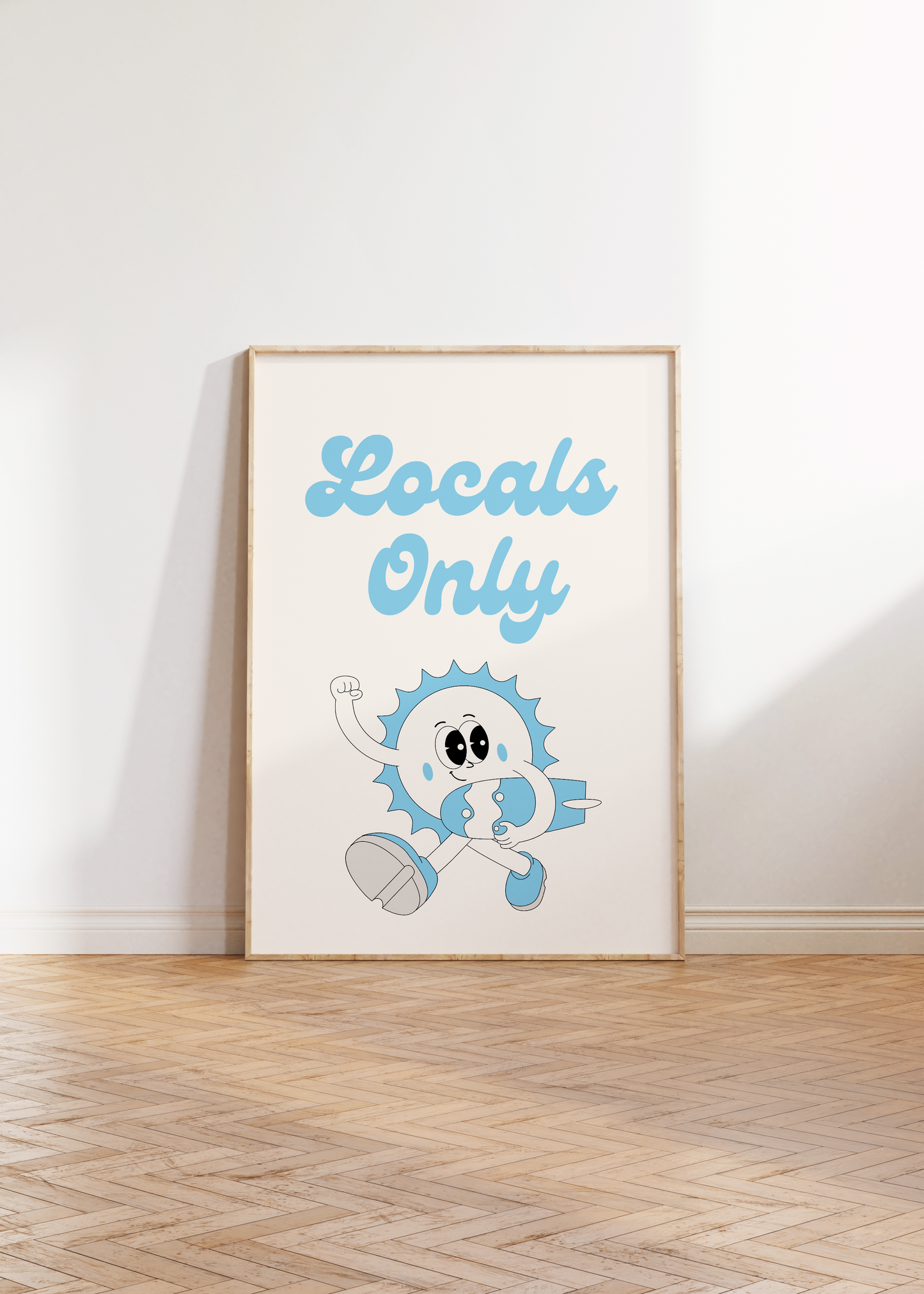 Locals Only Print