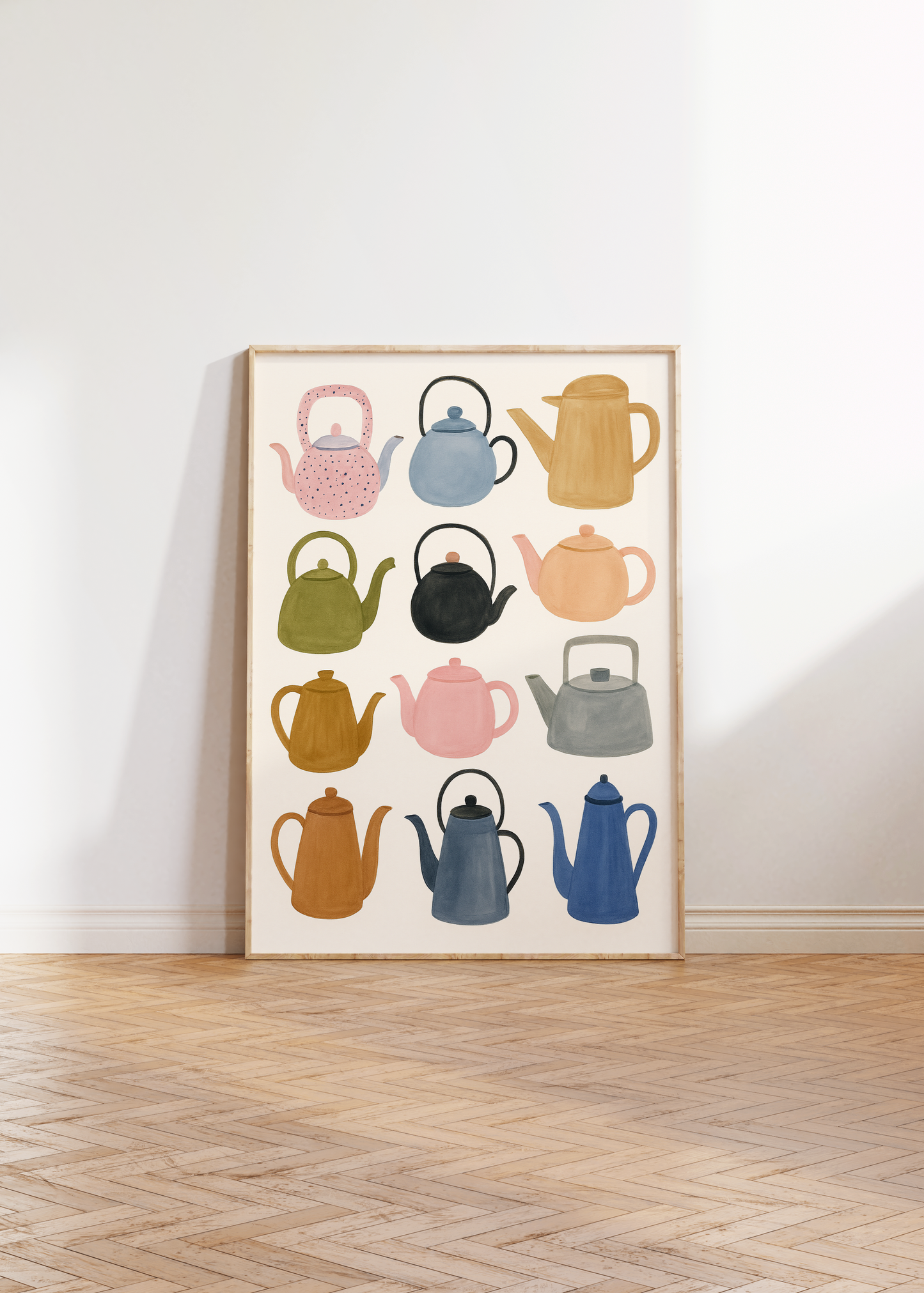 Teapots Print