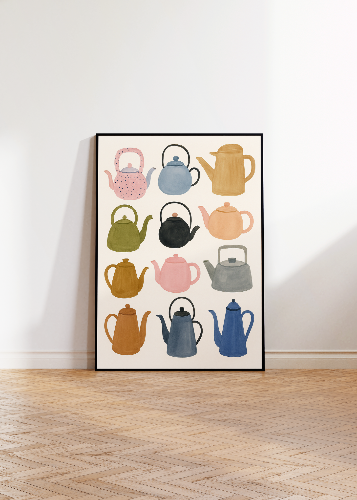 Teapots Print