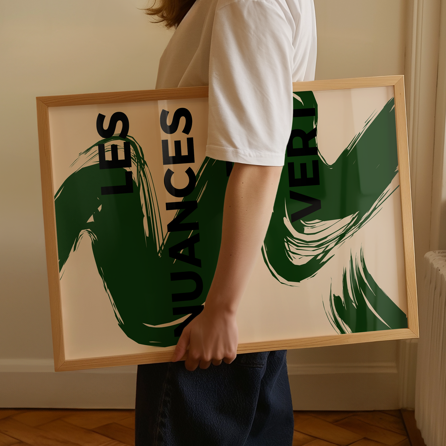 Les Nuances De Vert Print