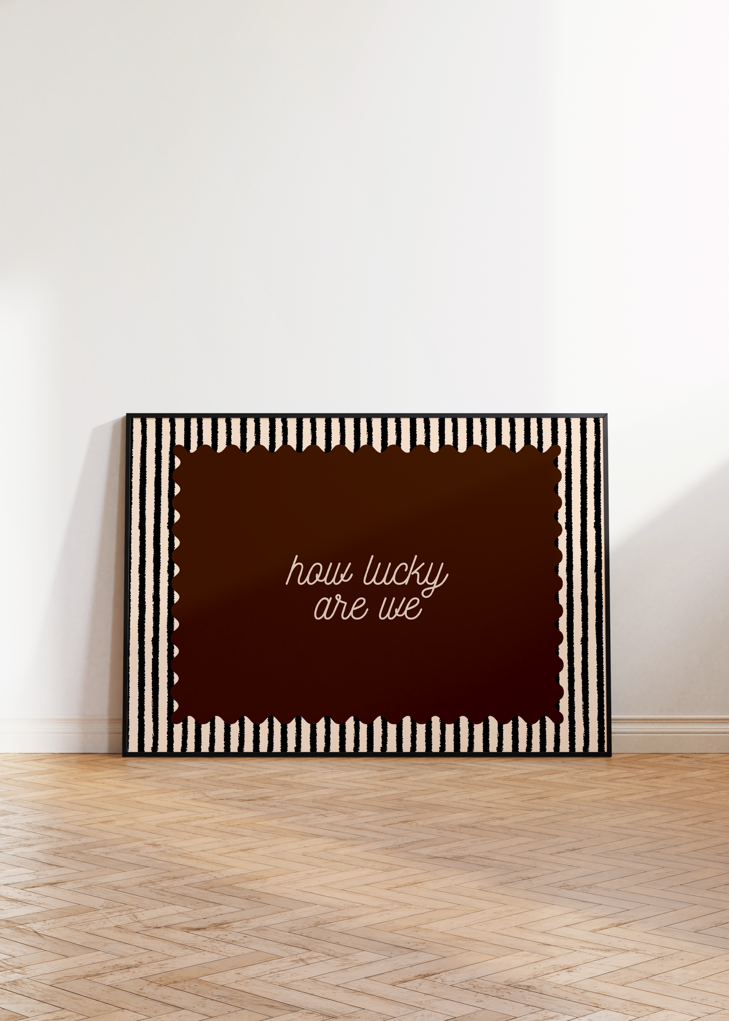 Lucky Postcard Print