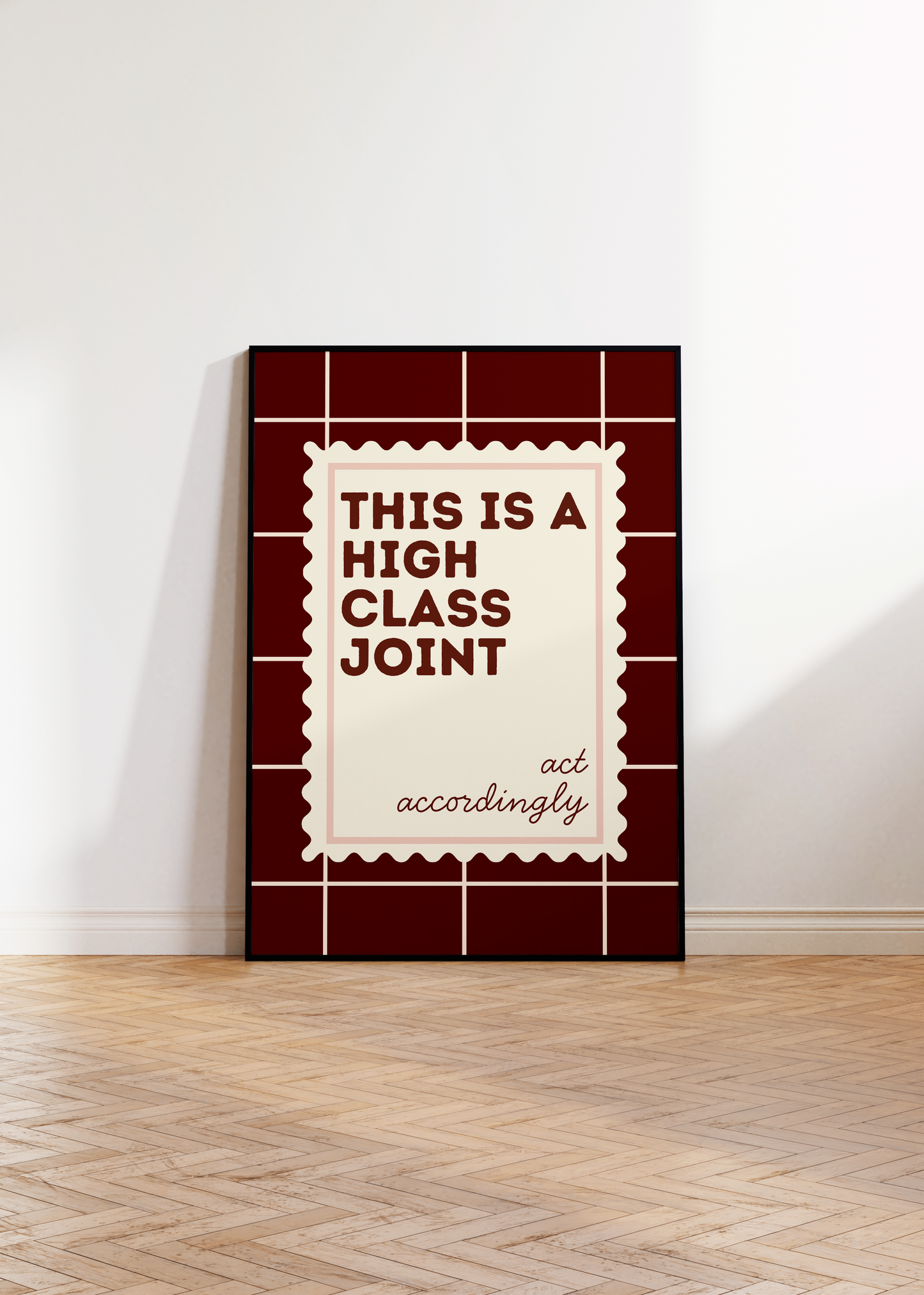 Act Accordingly Print