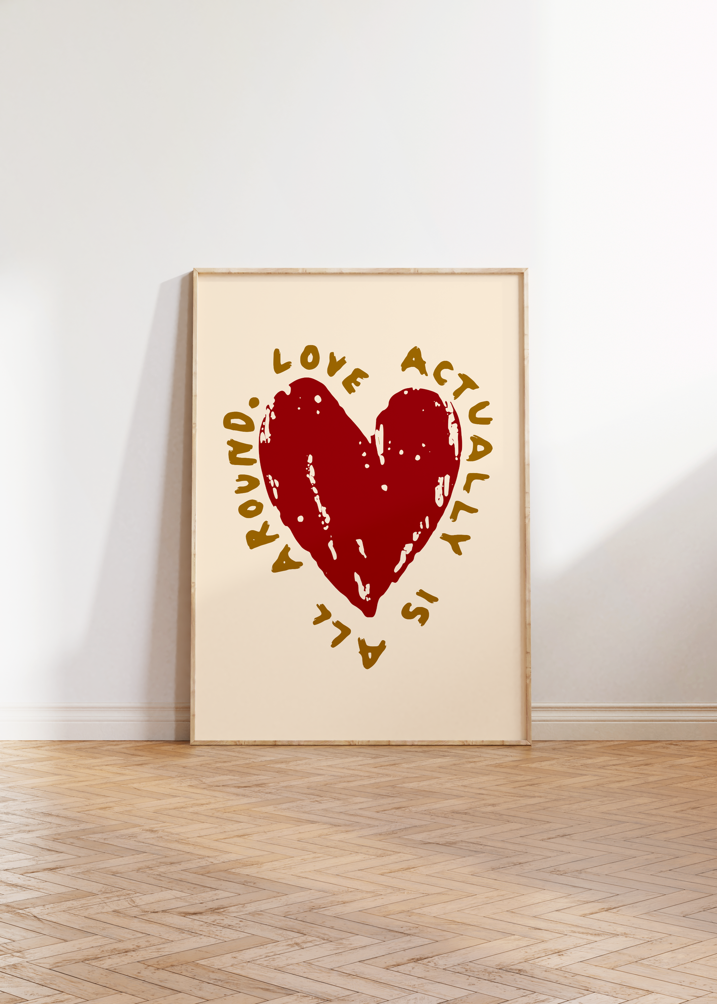 Love is All Around Print