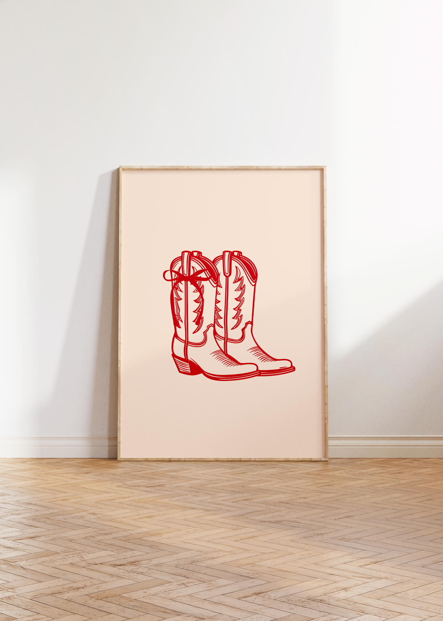 Cowboy Boots Print