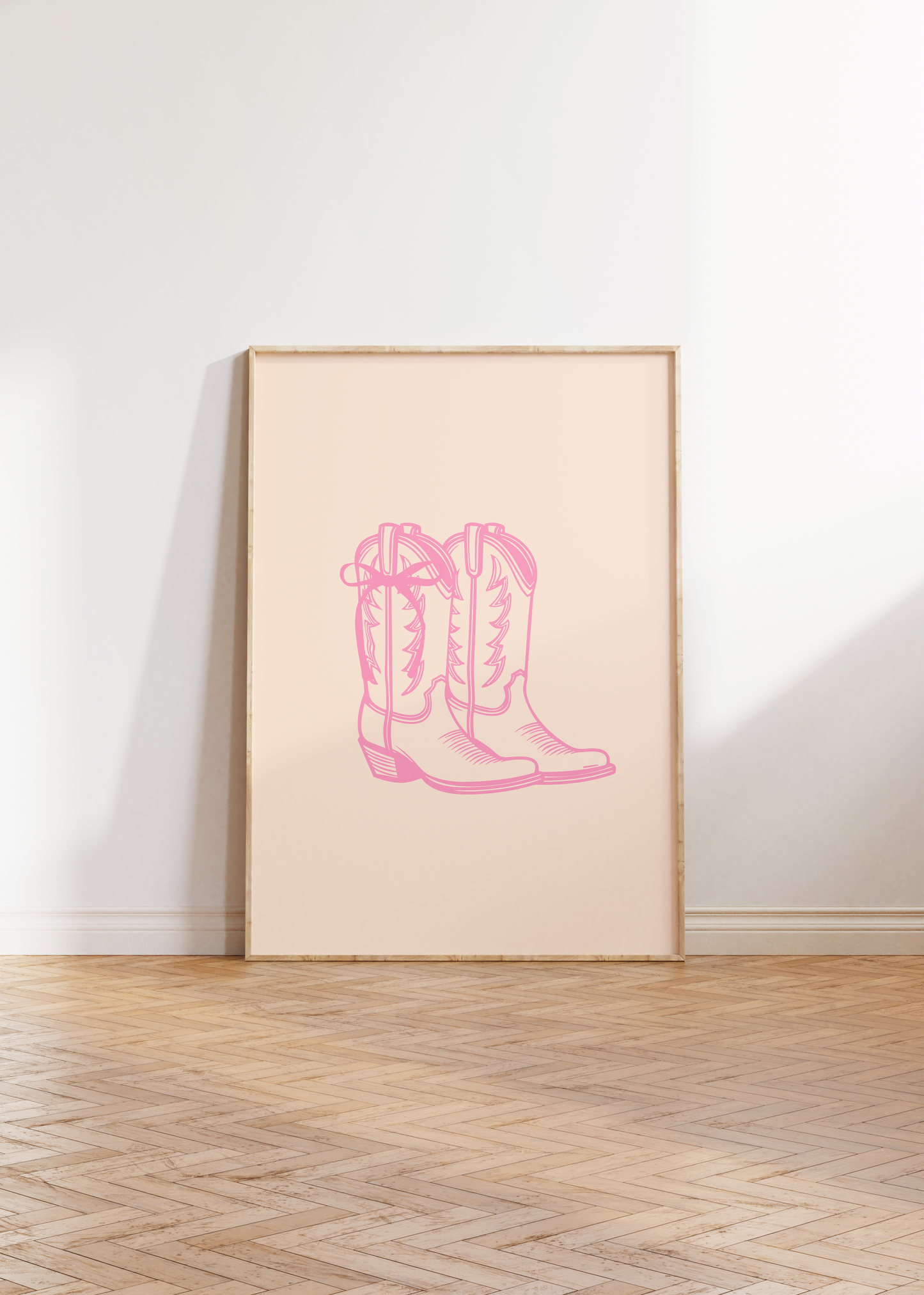 Cowboy Boots Print