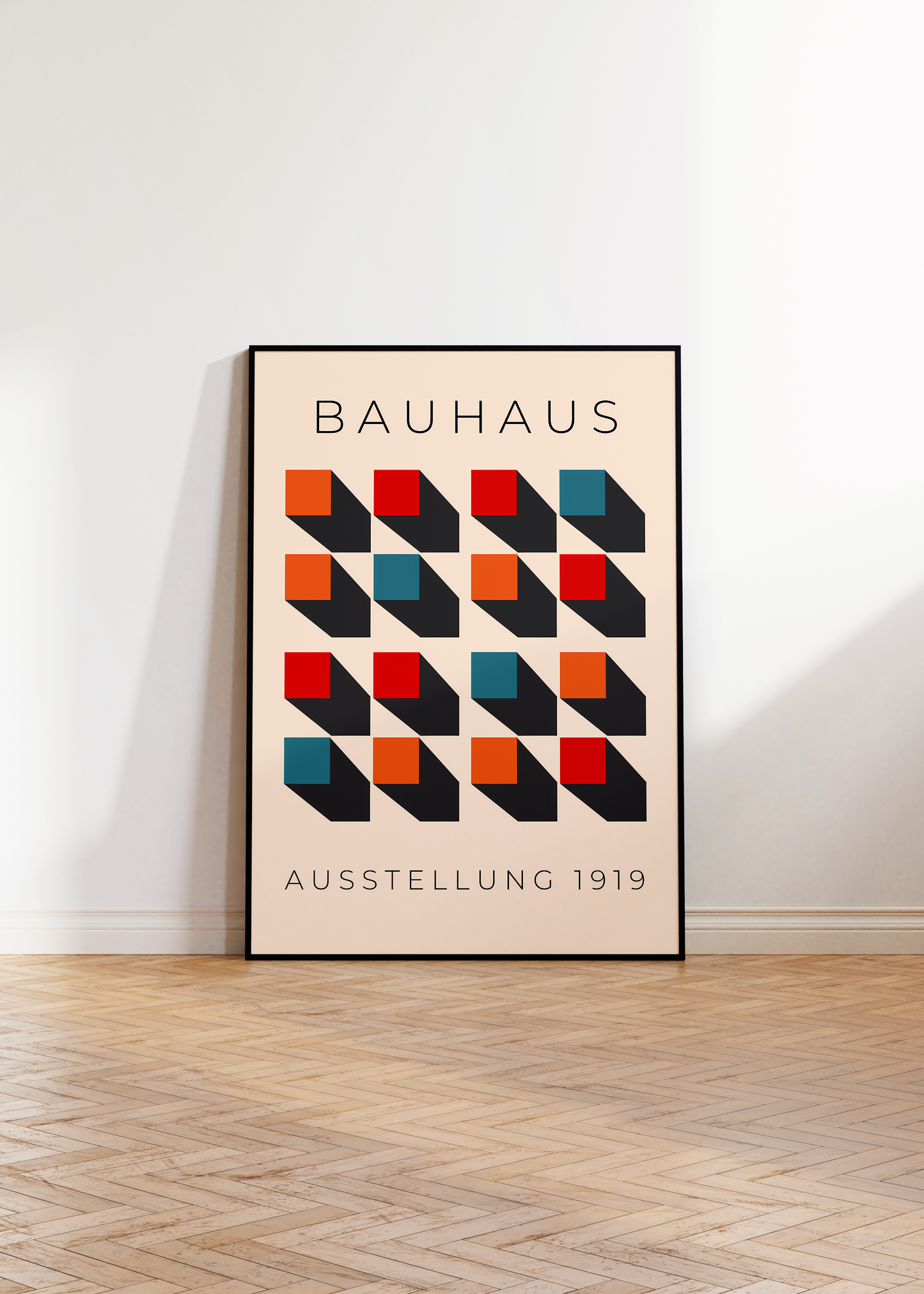 Bauhaus Square Print