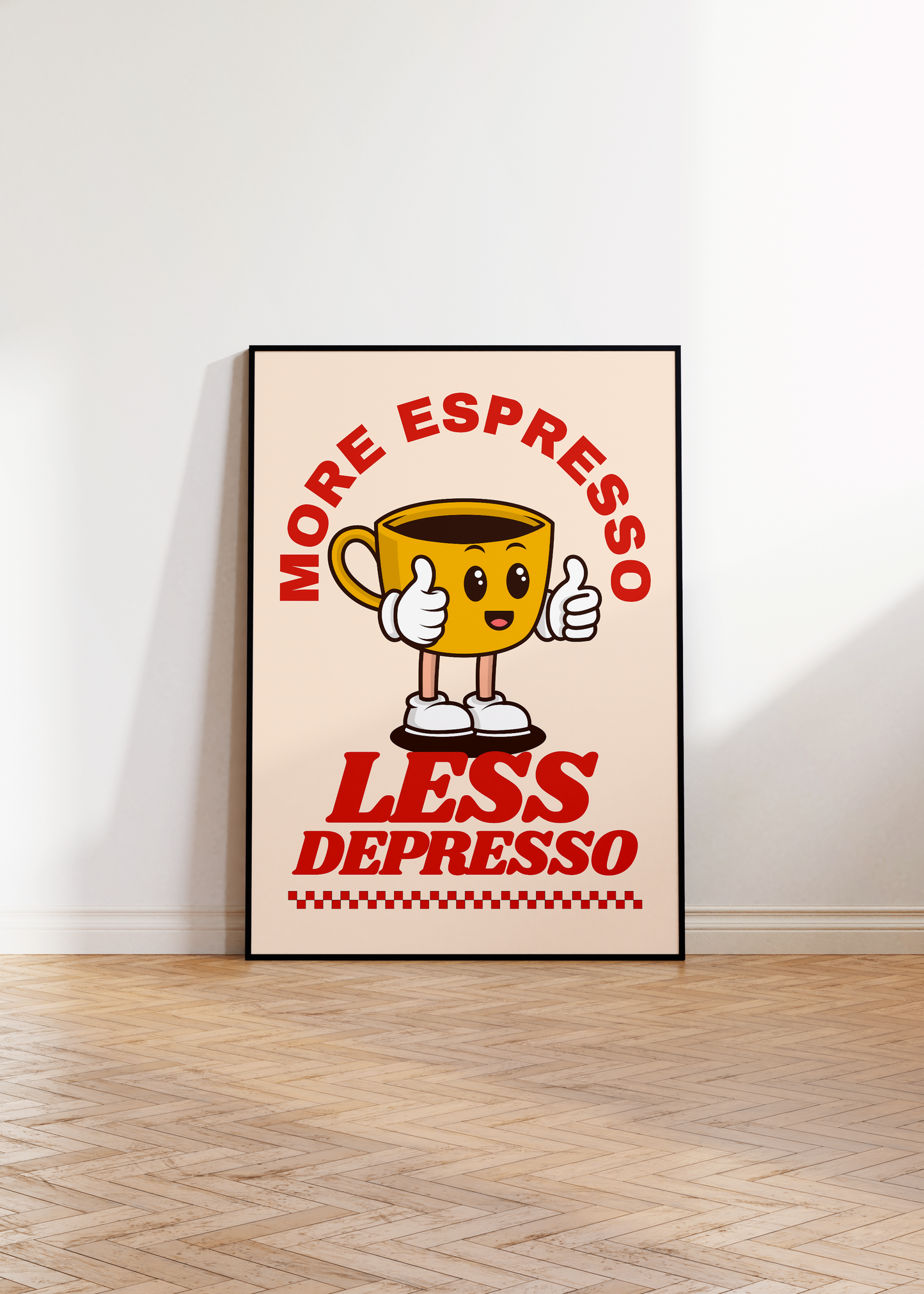 More Espresso Less Depresso Print