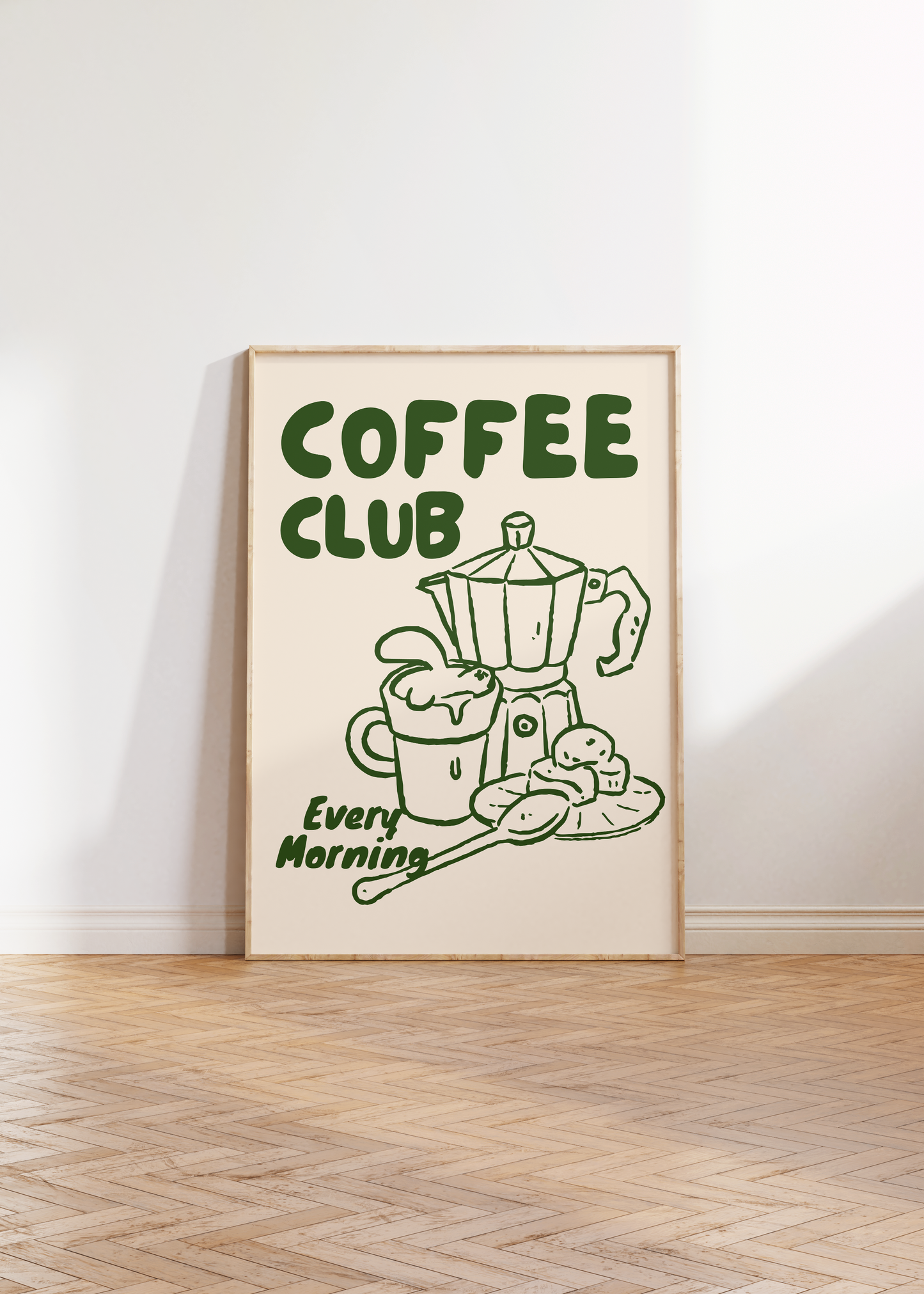 Coffee Club Print