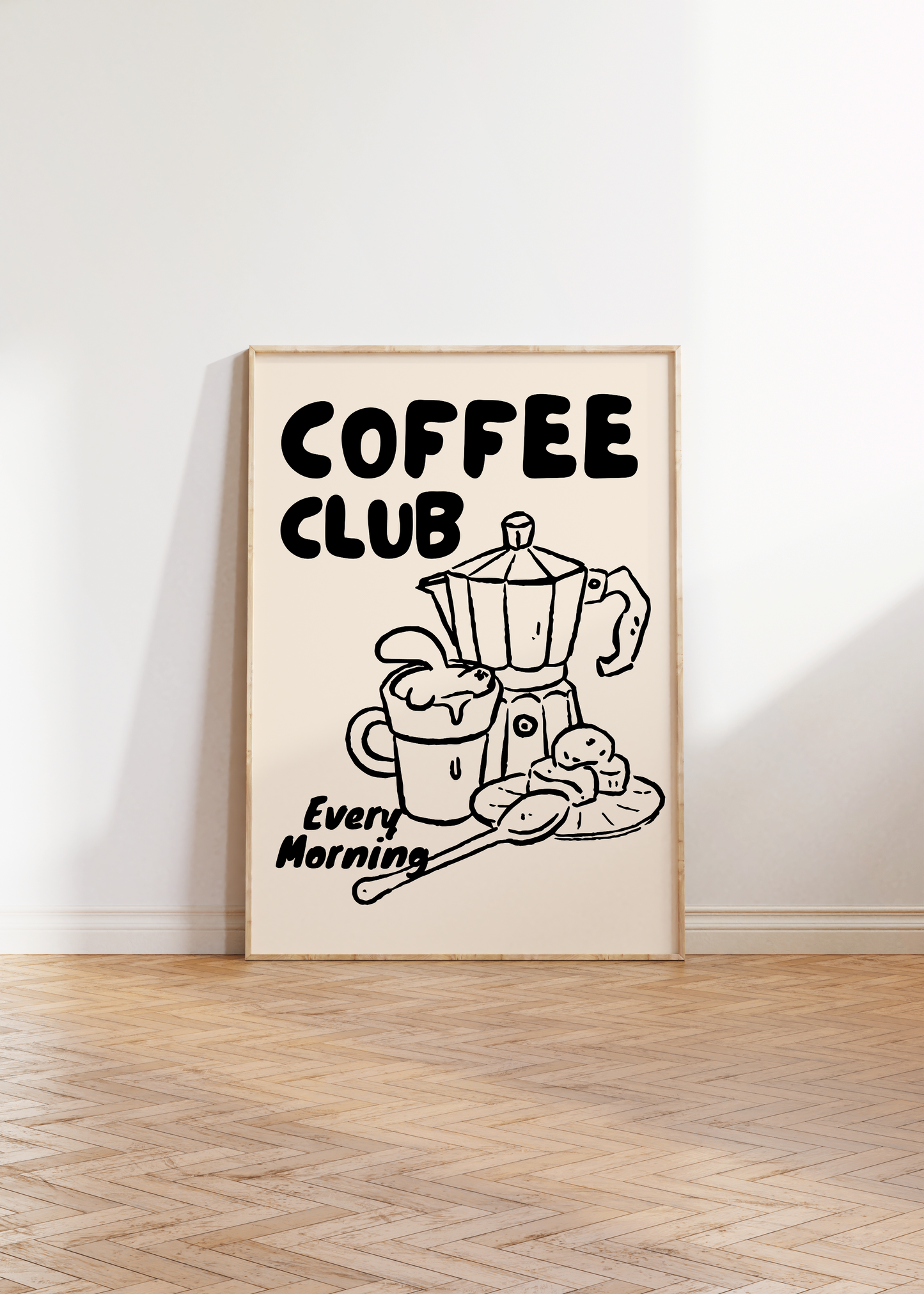 Coffee Club Print