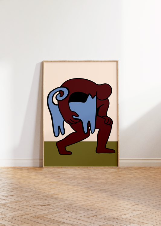 Cat Wrangler Print