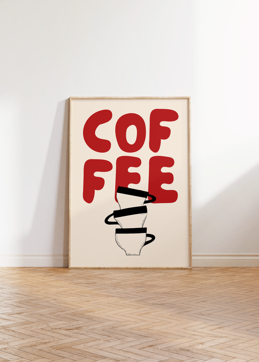 Coffee Cup Print