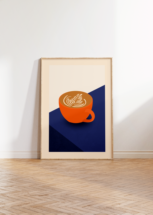 Coffee Geometry Print