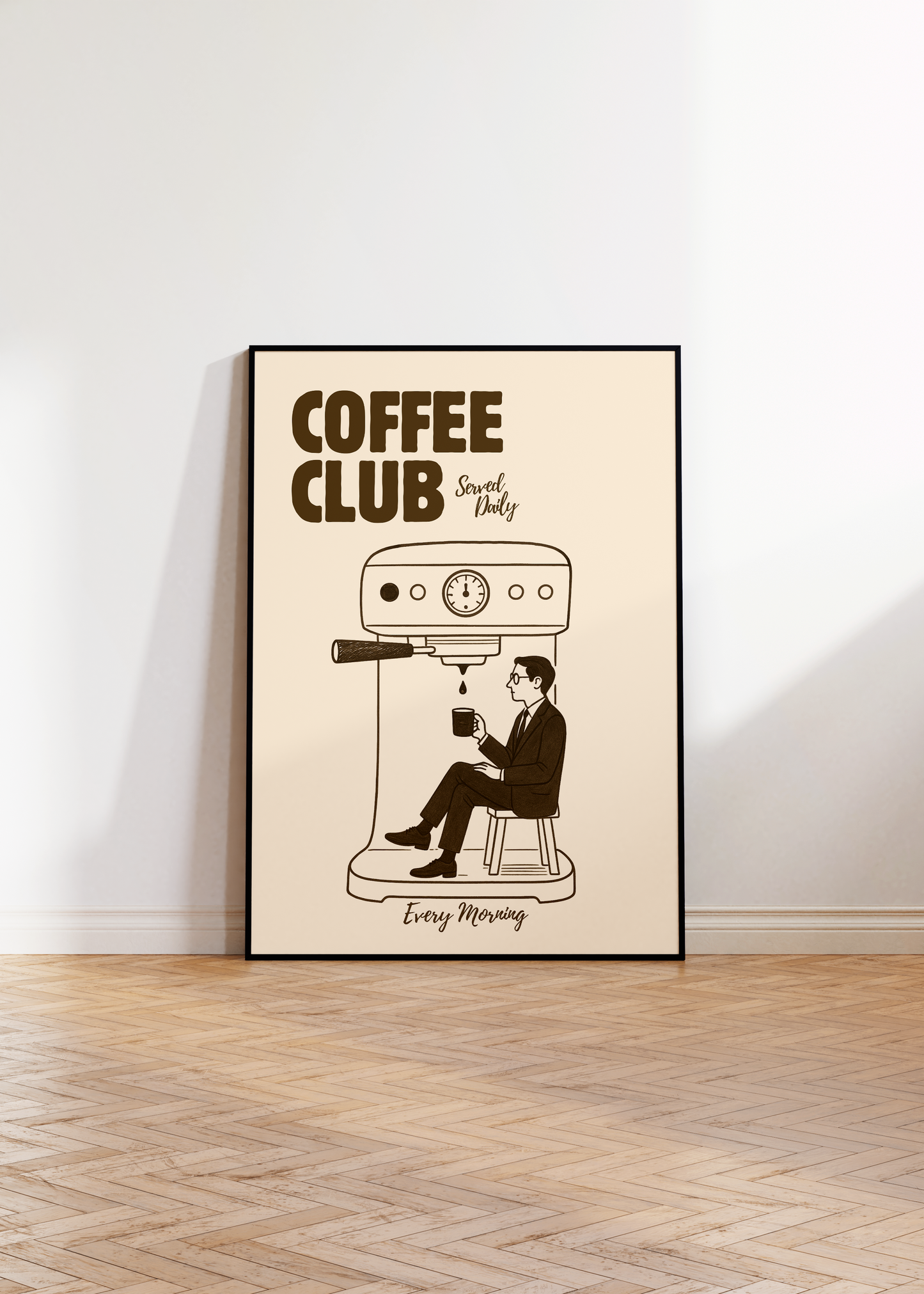The Coffee Man Print