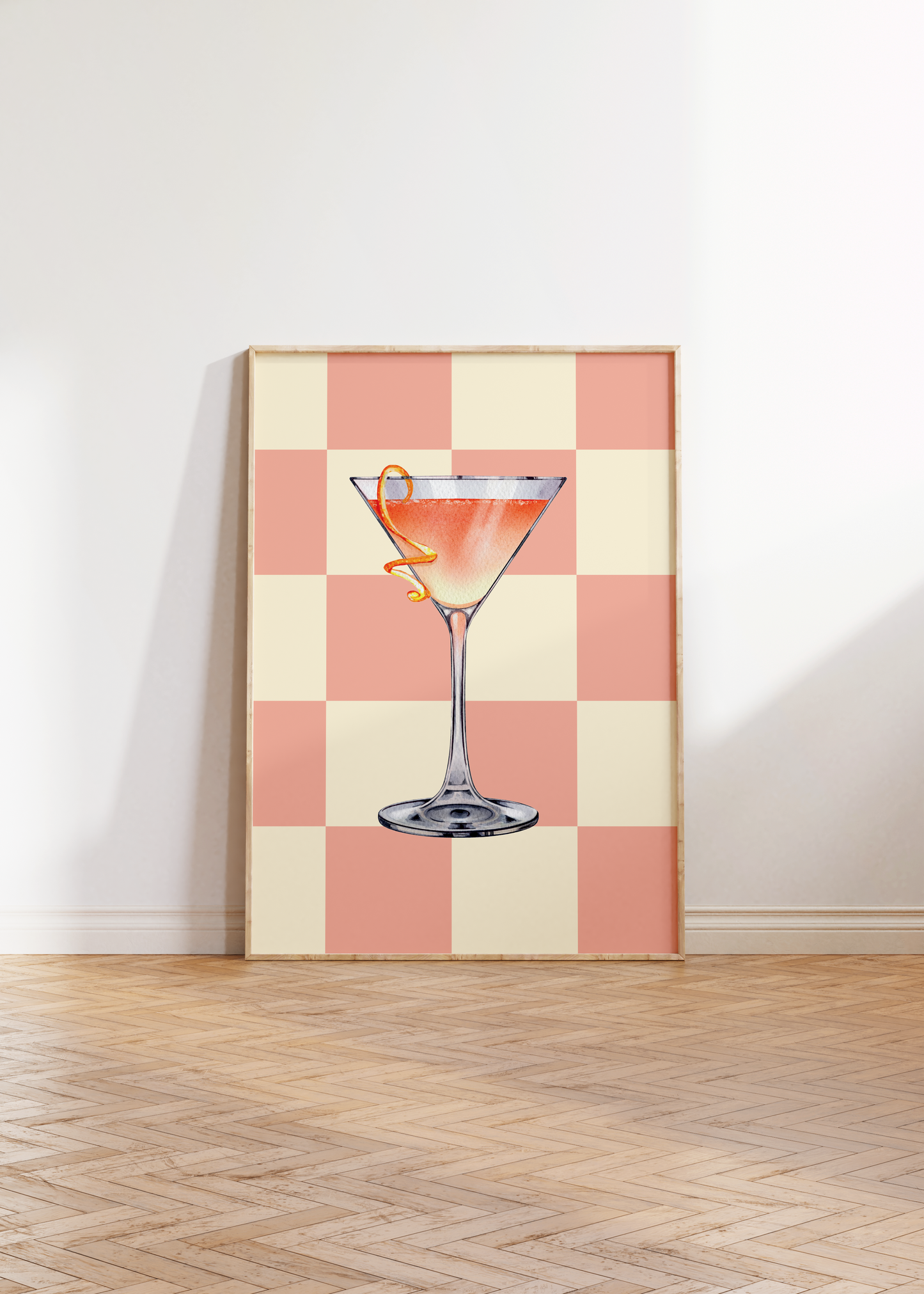 Cosmo Checkered Print