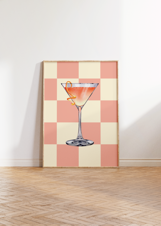 Cosmo Checkered Print