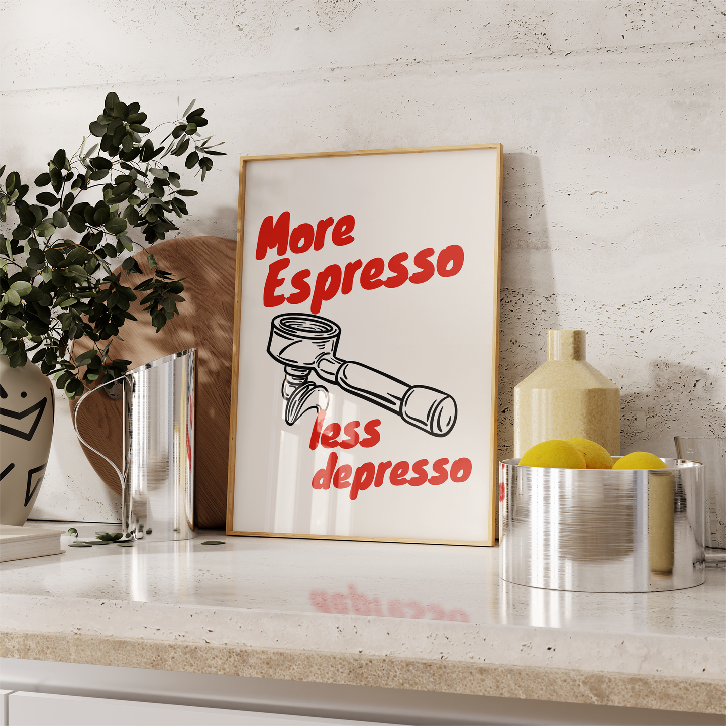 More Espresso Print