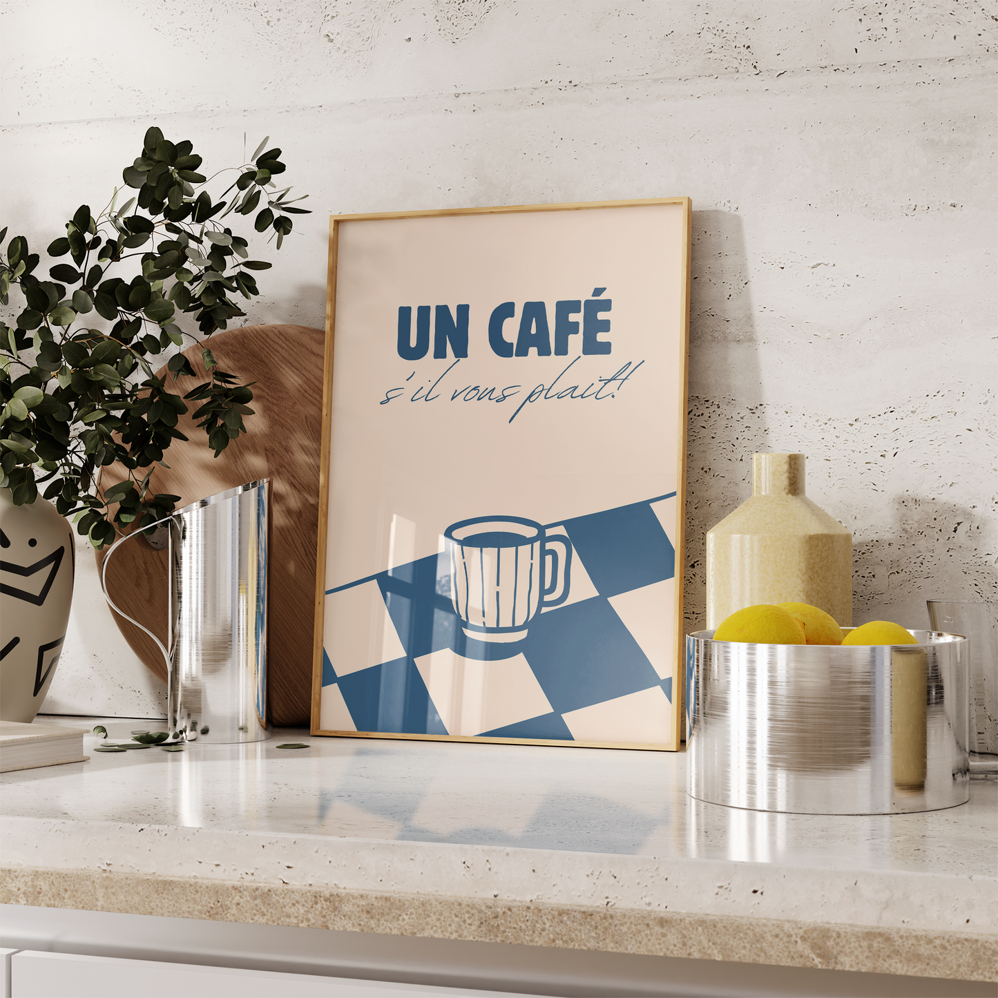 Café S'il Vous Plait Print