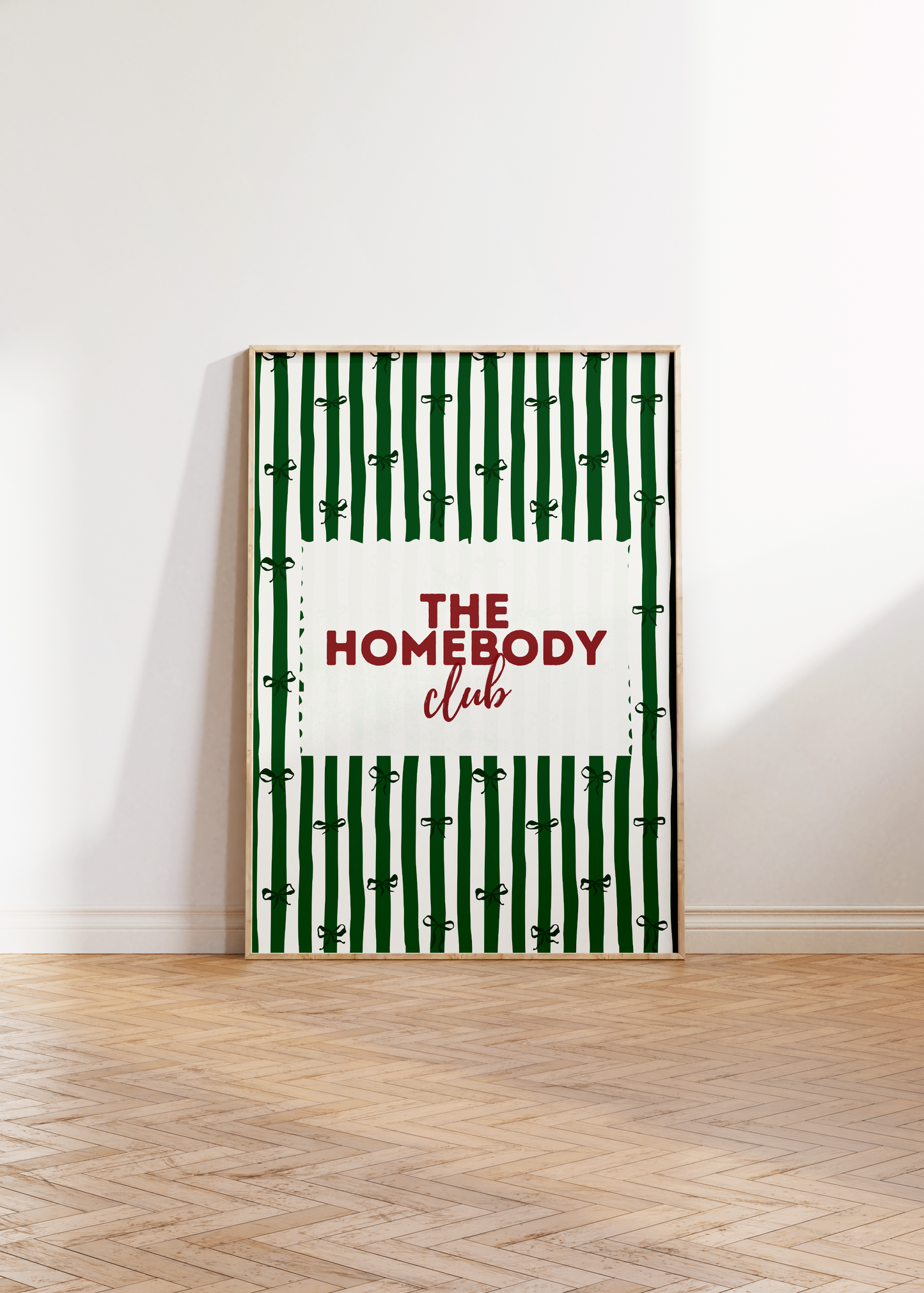 Homebody Postcard Print