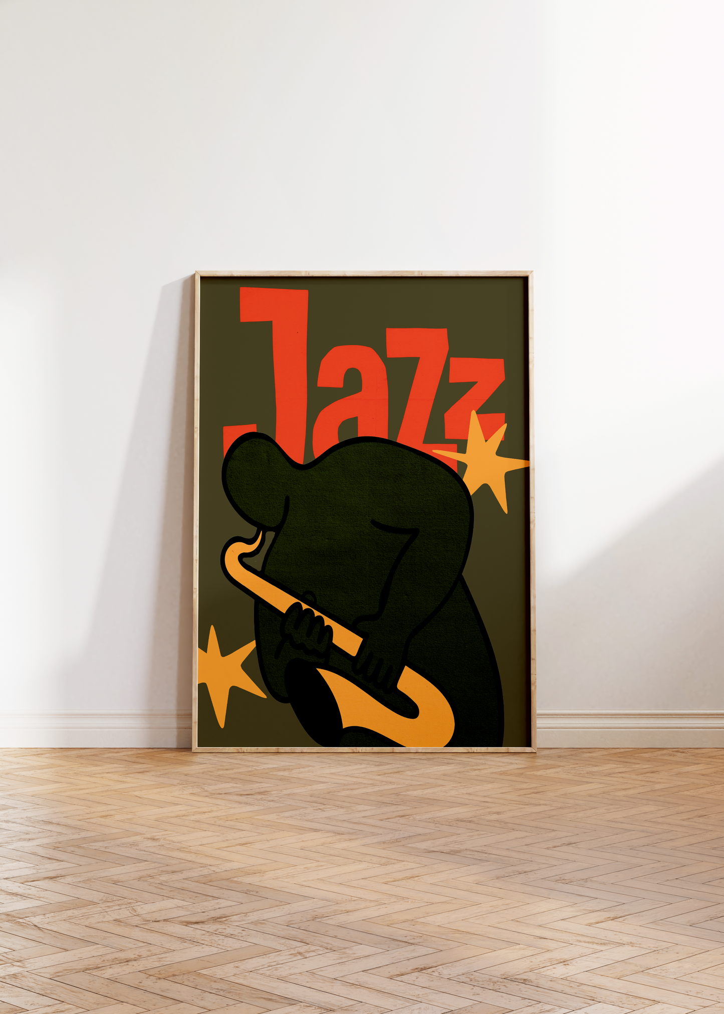 Jazz Figures Print