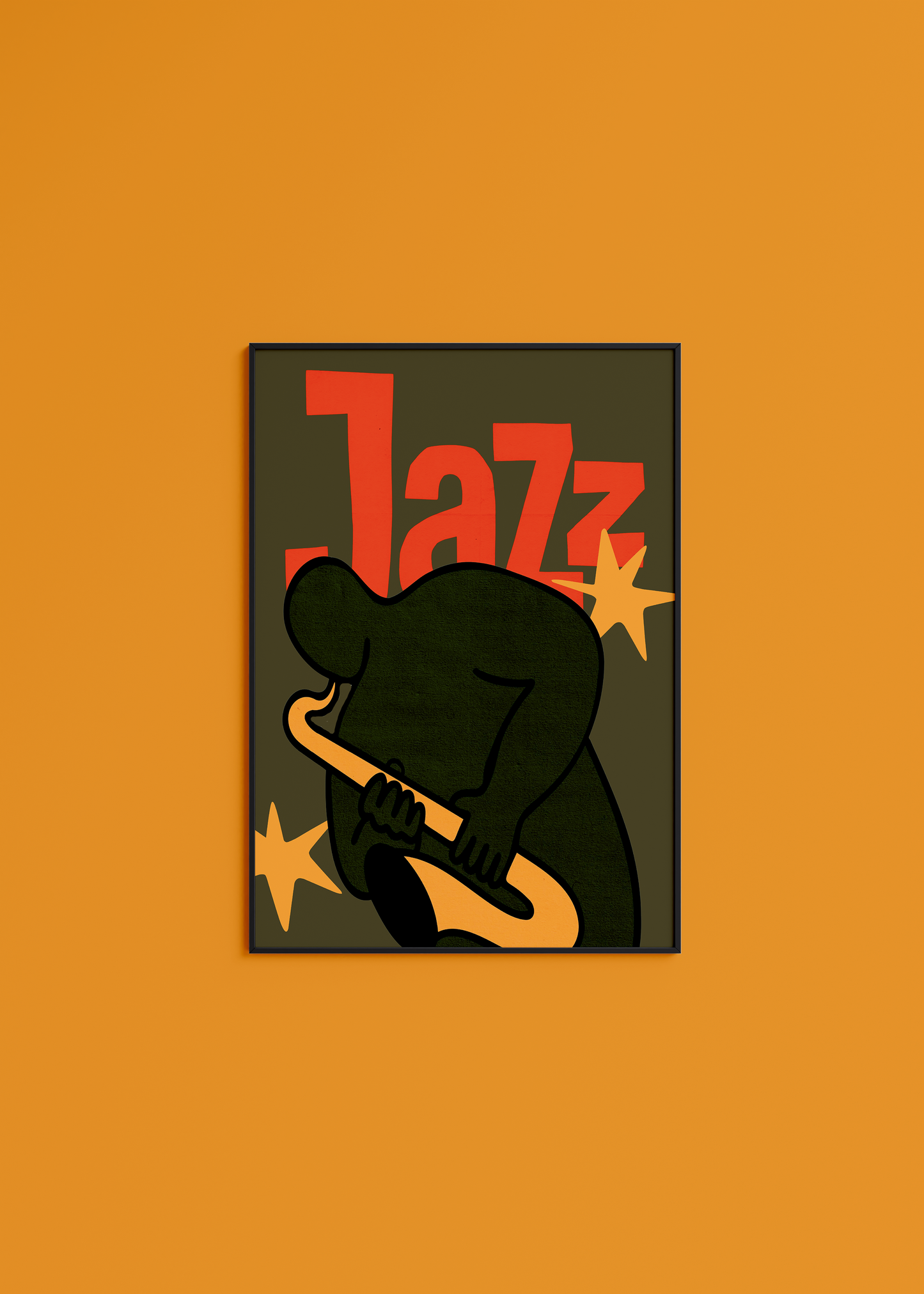 Jazz Figures Print