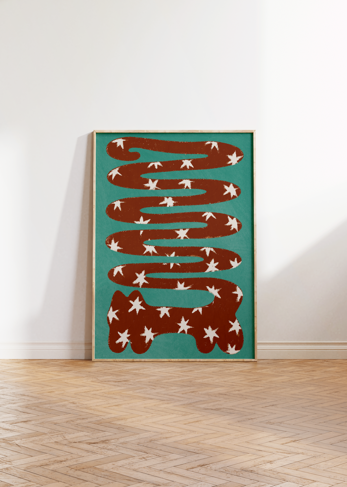 Long Cat Print