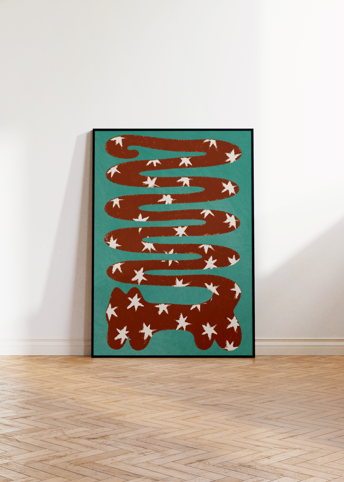 Long Cat Print