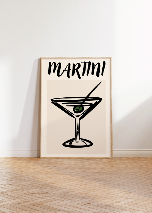 Martini Print