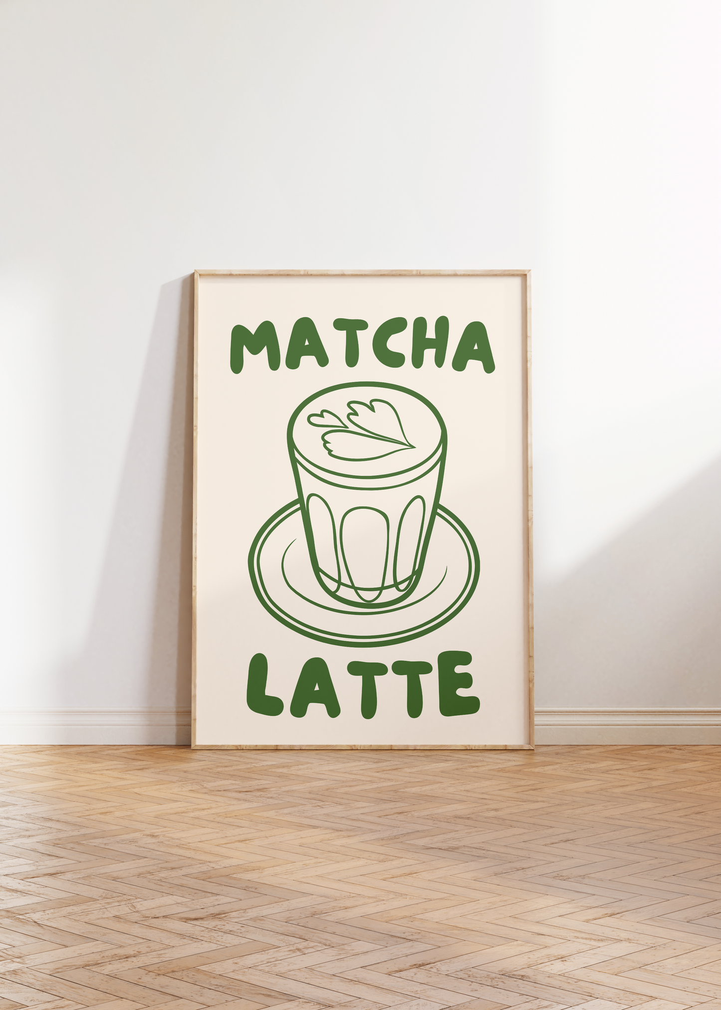 Matcha Latte Print