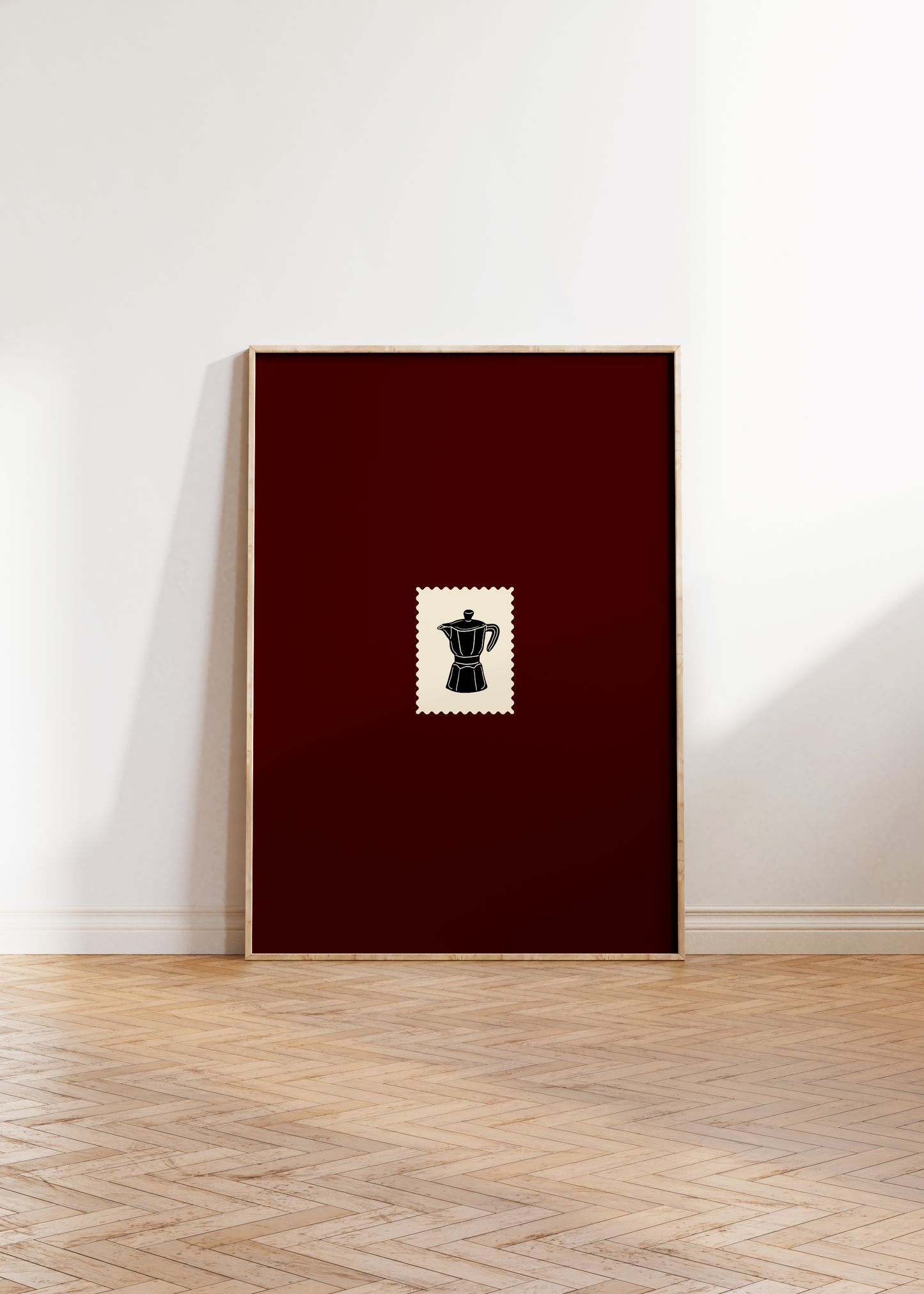 Moka Stamp Print